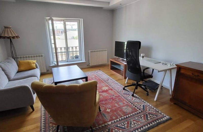 Rental of a comfortable 2-room apartment, 54 m², Old Town center, Belgrade, Serbia